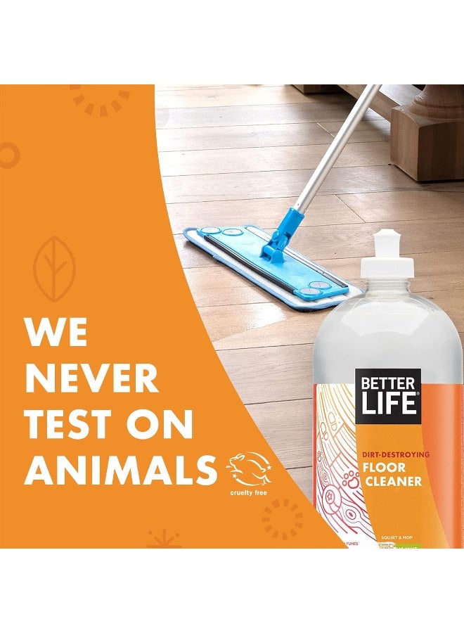 Better Life Floor Cleaner - Liquid Multipurpose Cleaner for Wood, Tile, Laminate, Vinyl, Bamboo - Hardwood Floor Cleaner for Mopping - Citrus Mint - Image 5